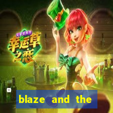 blaze and the monster machines logo font